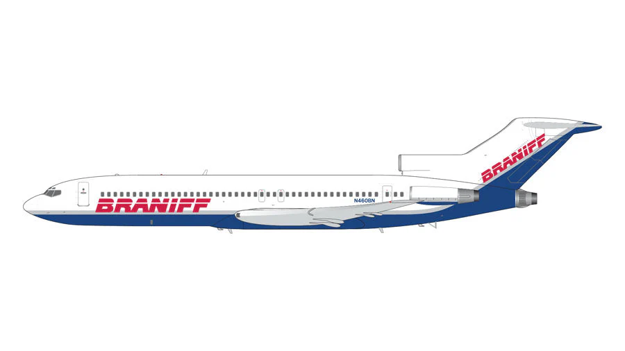 *1/200 Braniff B 727-200 "Braniff II / "Reebok" livery" Gemini Jets G2BNF1078 - Image 2