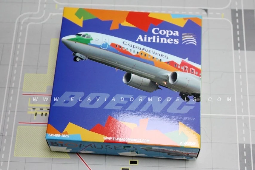 *1/400 Copa Airlines B 737-800 "BioMuseo" El Aviador Models EAV400-1825 - Image 7