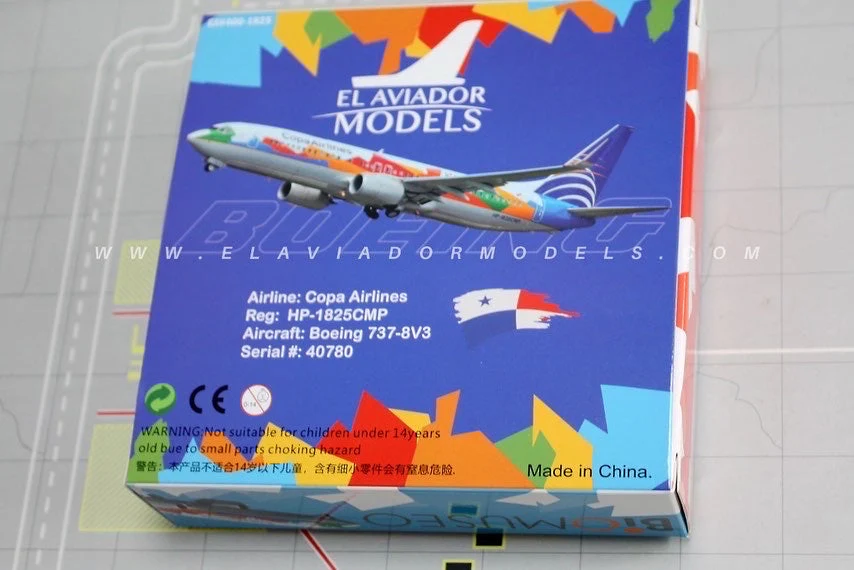 *1/400 Copa Airlines B 737-800 "BioMuseo" El Aviador Models EAV400-1825 - Image 8