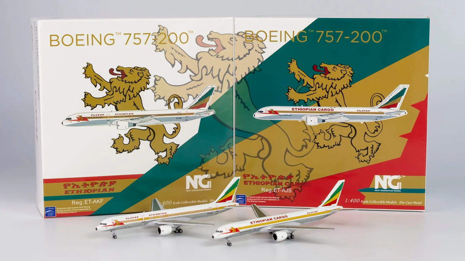 * 1/400 Ethiopian Airlines B 757-200 NG Models 53192 - Image 10