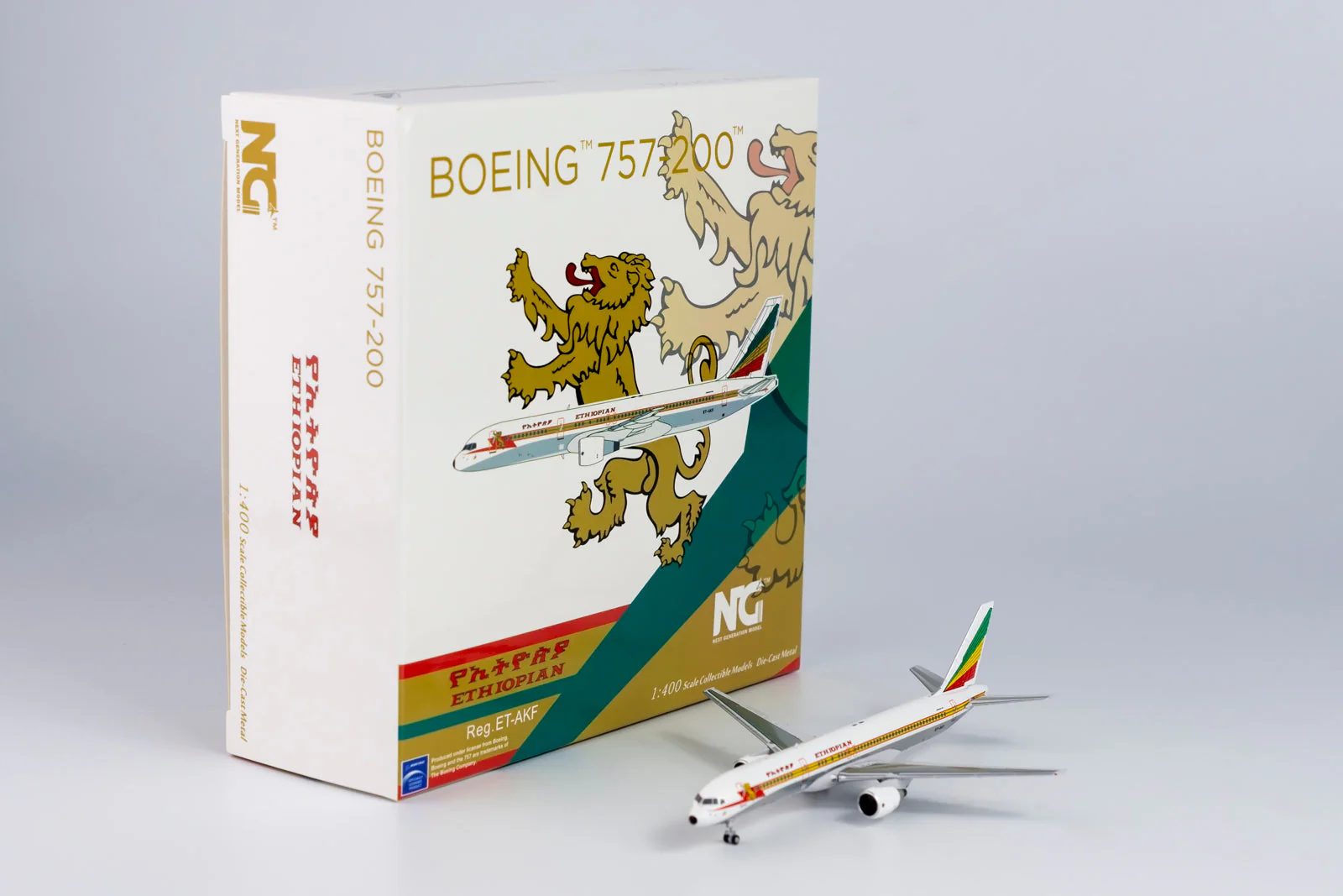 * 1/400 Ethiopian Airlines B 757-200 NG Models 53192 - Image 8