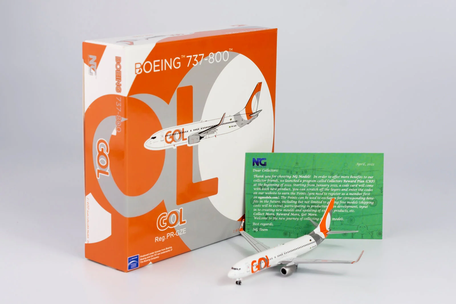 *1/400 GOL Linhas Aereas B 737-800/w NG Models 58137 - Image 7