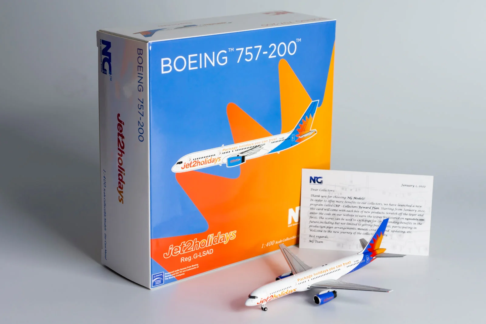 * 1/400 Jet2 Holidays B 757-200 NG Models 53183 - Image 7