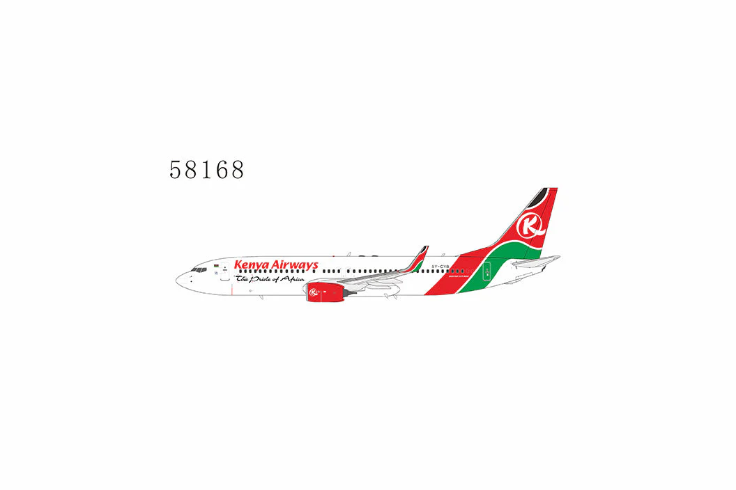 *1/400 Kenya Airways B 737-800 NG Models 58168