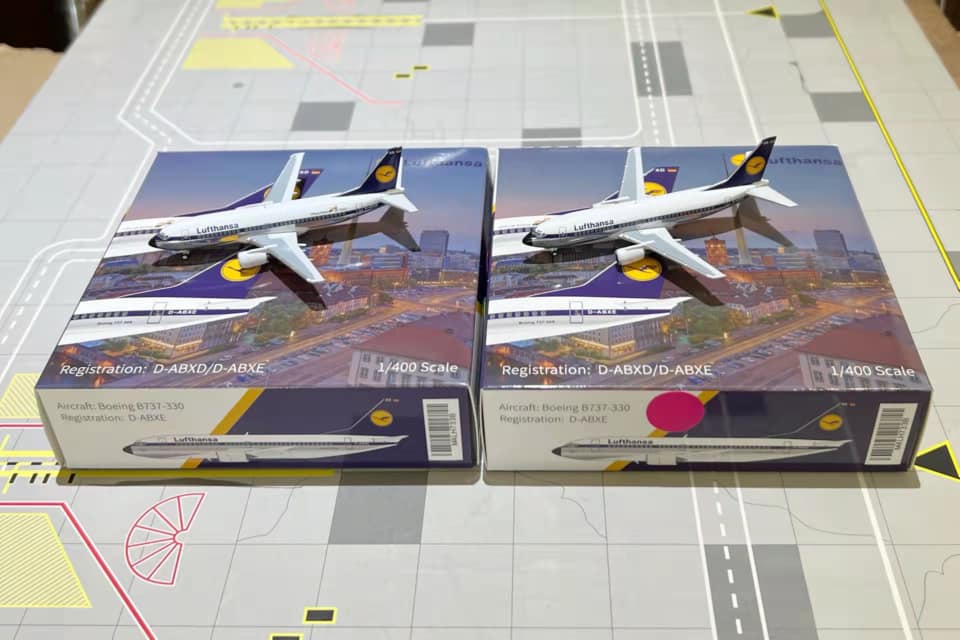 *1/400 Lufthansa B 737-300 Miniature Models M4LH733B - Image 5