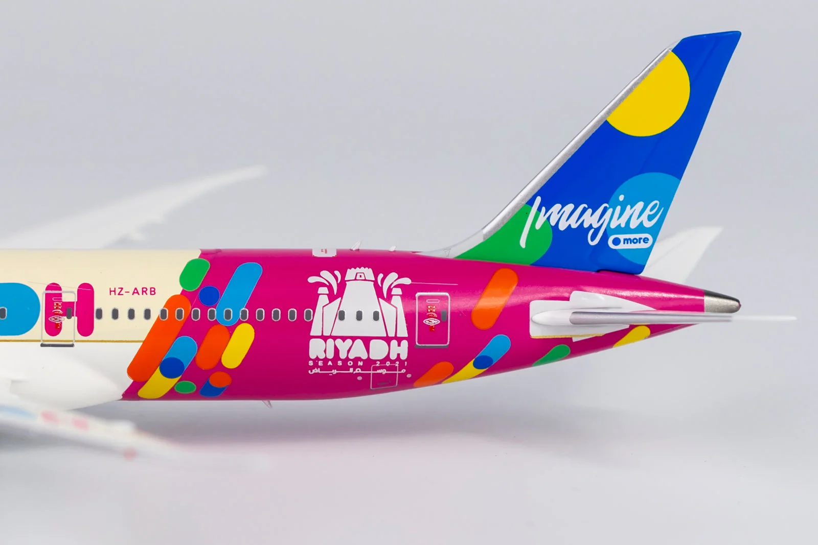 * 1/400 Saudi Arabian Airlines B 787-9 "Riyadh Season Livery" NG Models 55081 - Image 3