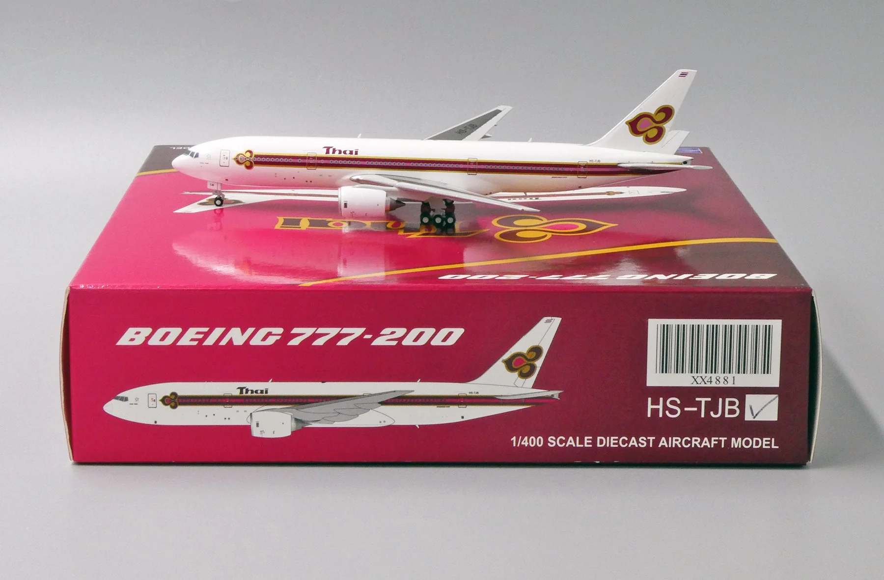 *1/400 Thai Airways B 777-200 JC Wings JC4THA881 - Image 13
