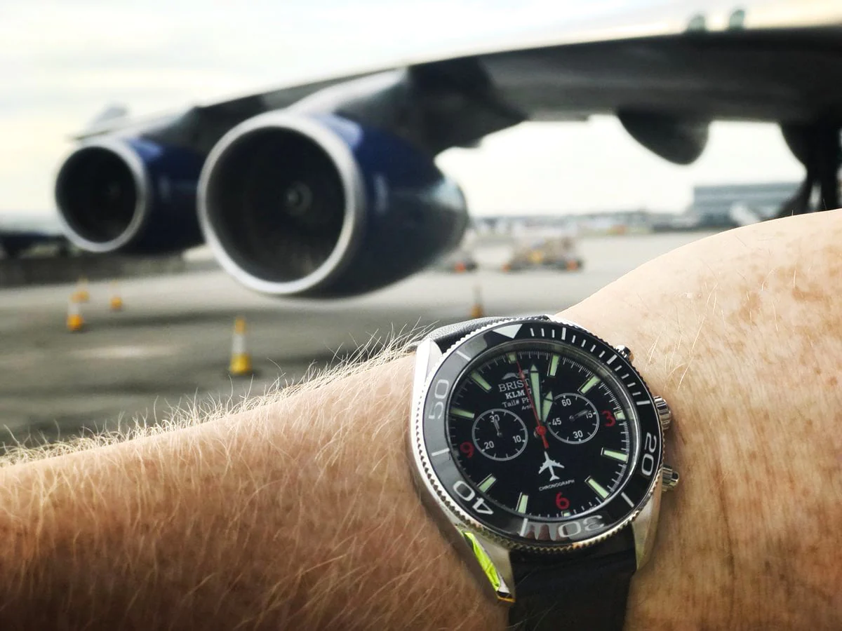 747 Tribute Watch - Black Dial - Image 7