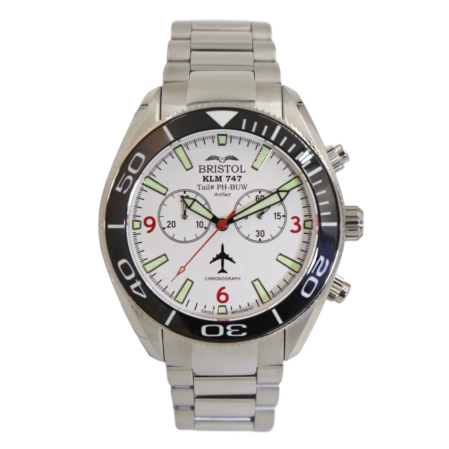 747 Tribute Watch - White Dial
