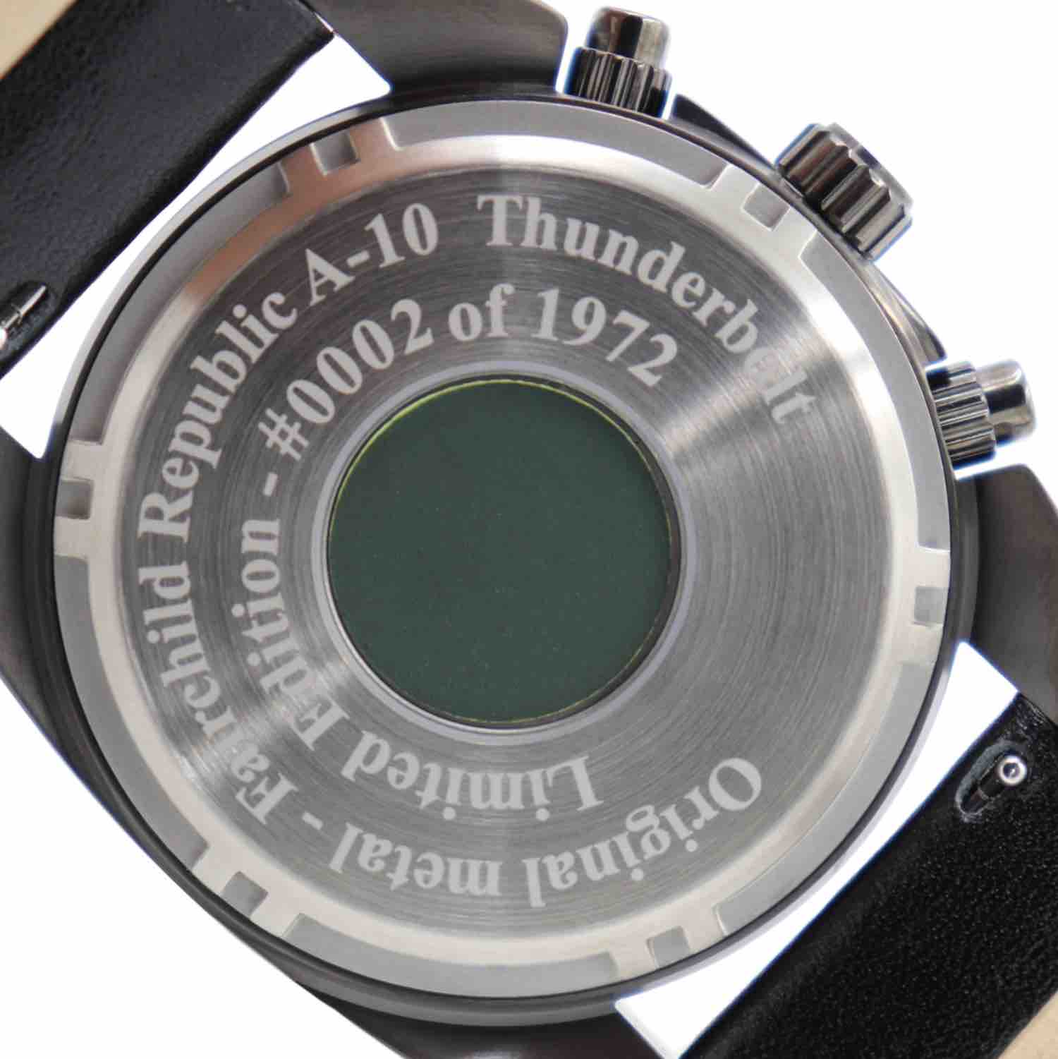 A-10 Thunderbolt Tribute Watch - Black Dial - Image 2