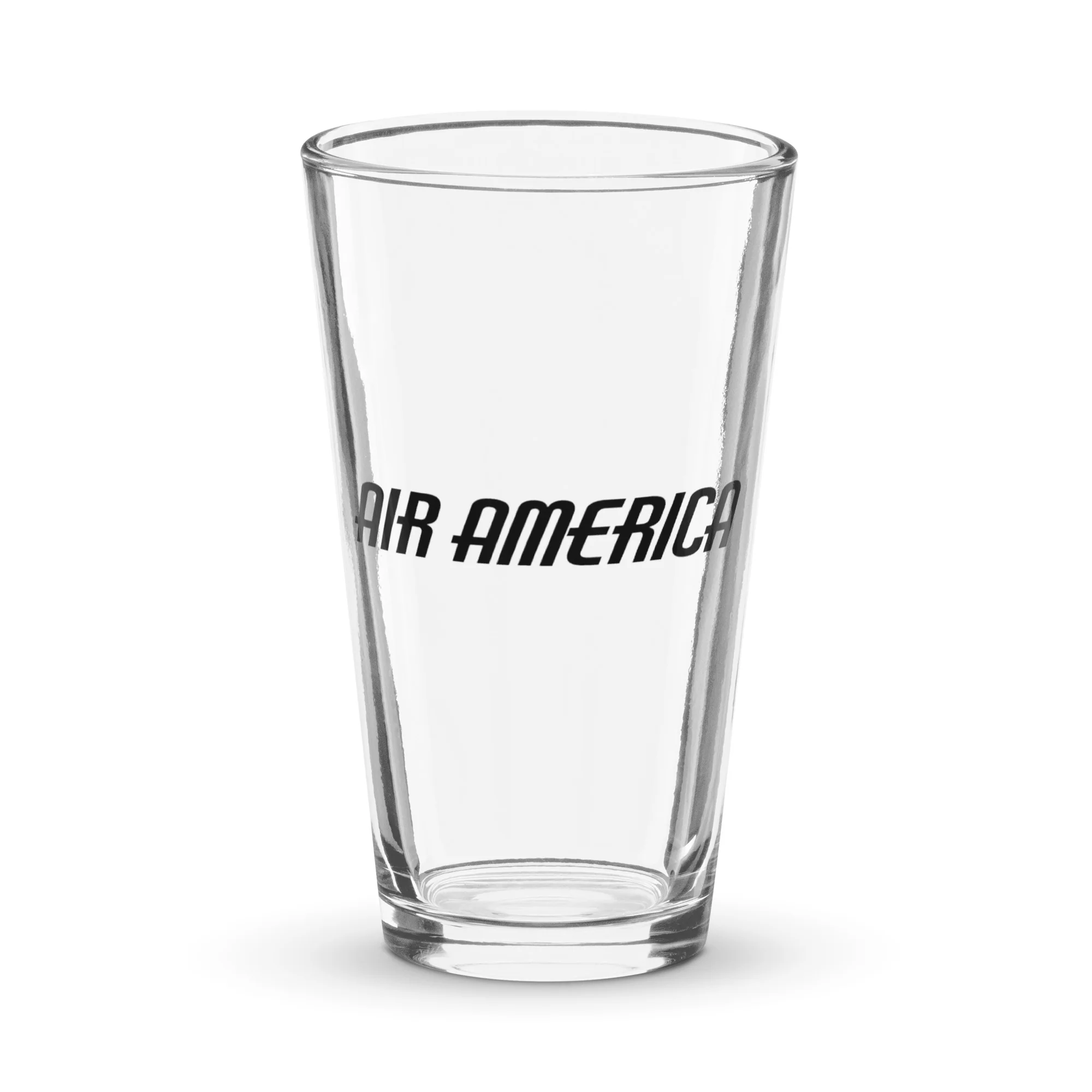 Air America Text Pint Glass