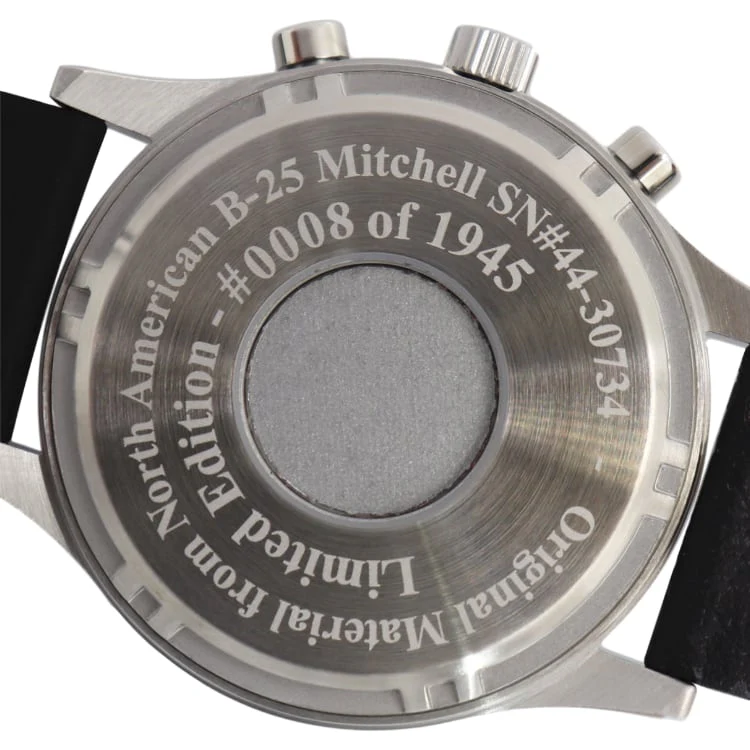 B-25 Mitchell Tribute Watch - Beige Dial - Image 2
