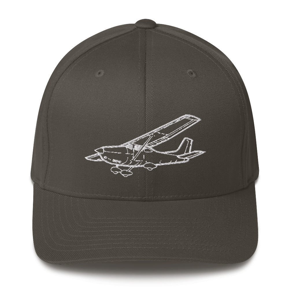 Beechcraft Baron Twin-Engine Embroidered Hat - Image 3