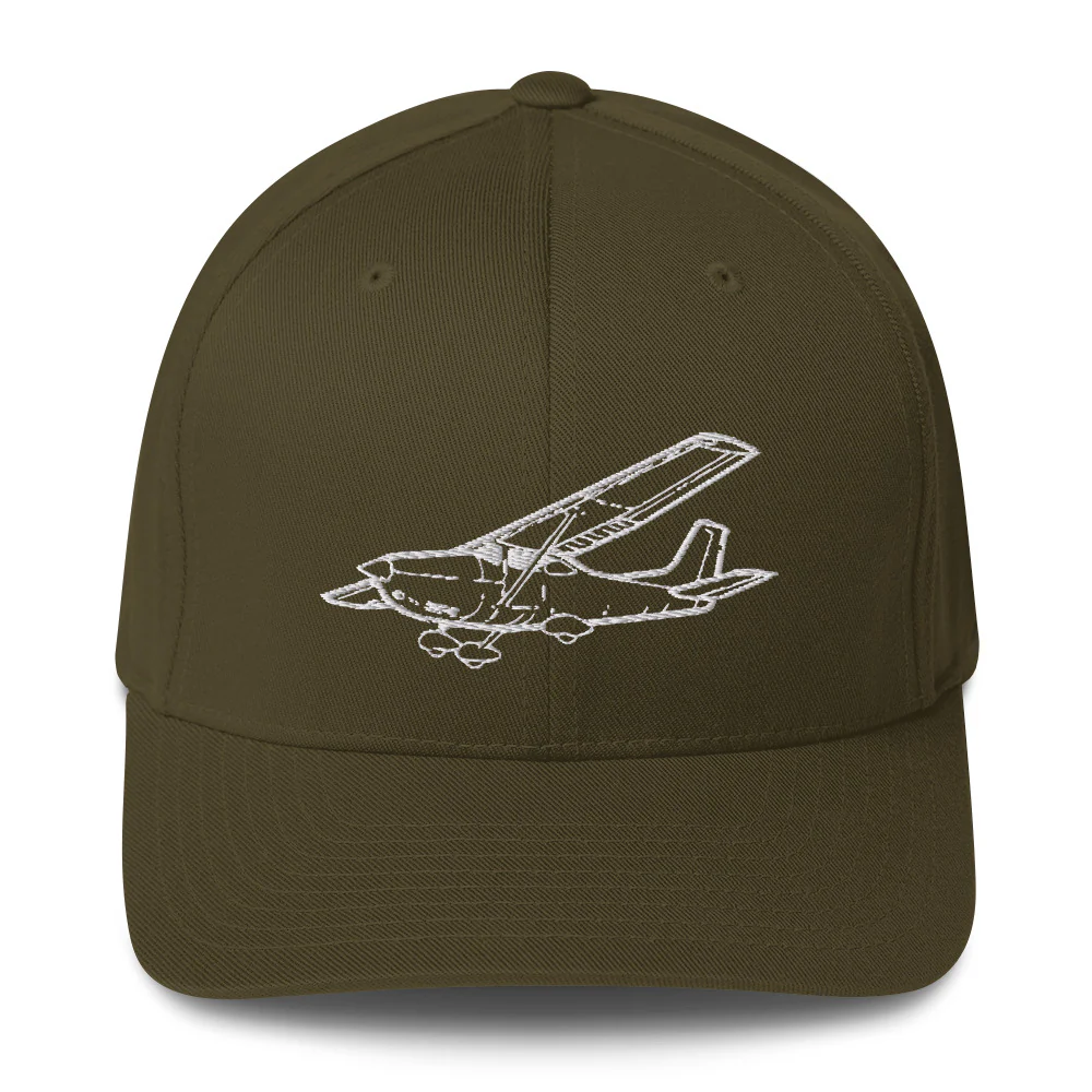 Beechcraft Baron Twin-Engine Embroidered Hat - Image 7