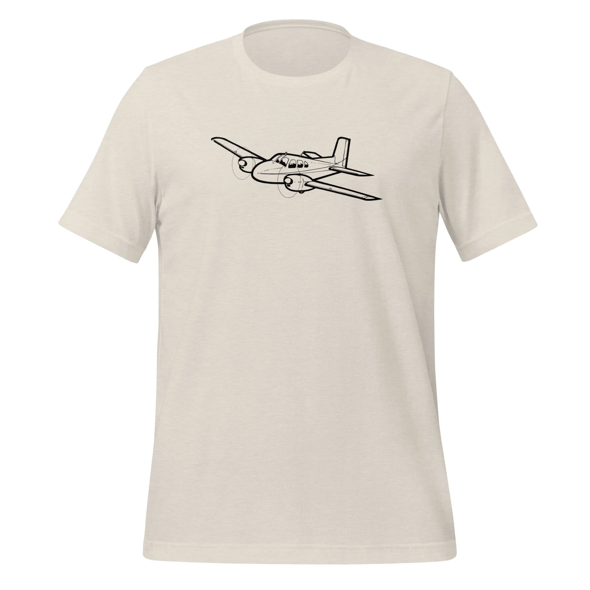 Beechcraft Twin Bonanza Powerhouse 2 Tee - Image 7