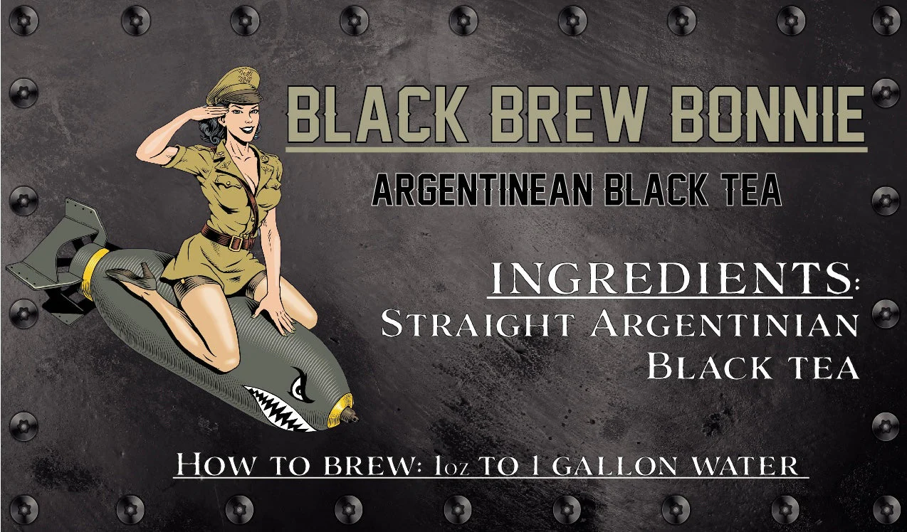 Black Brew Bonnie - Argentinean Black Tea by the Pouch - Image 2