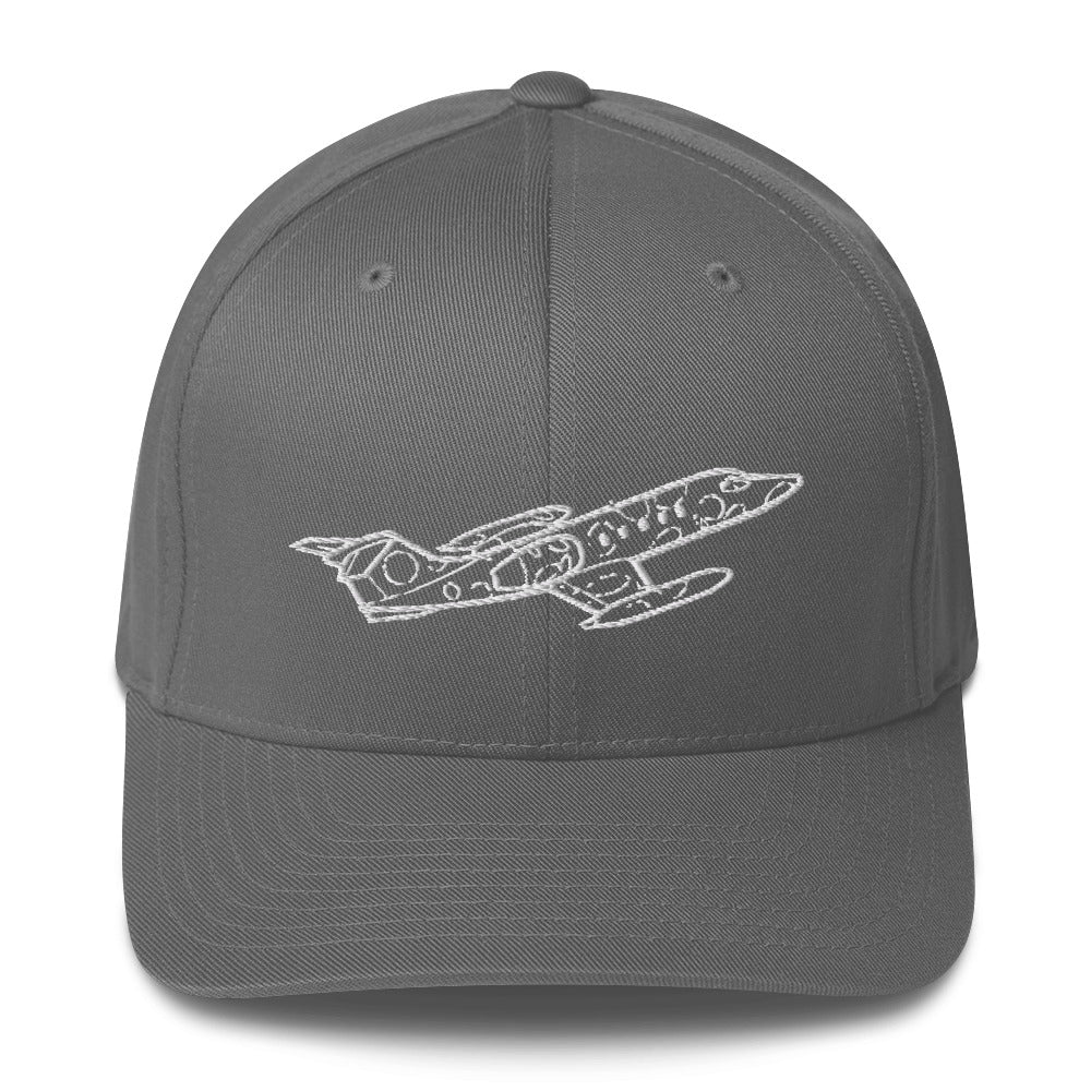 Bombardier's Iconic Learjet Embroidered Hat