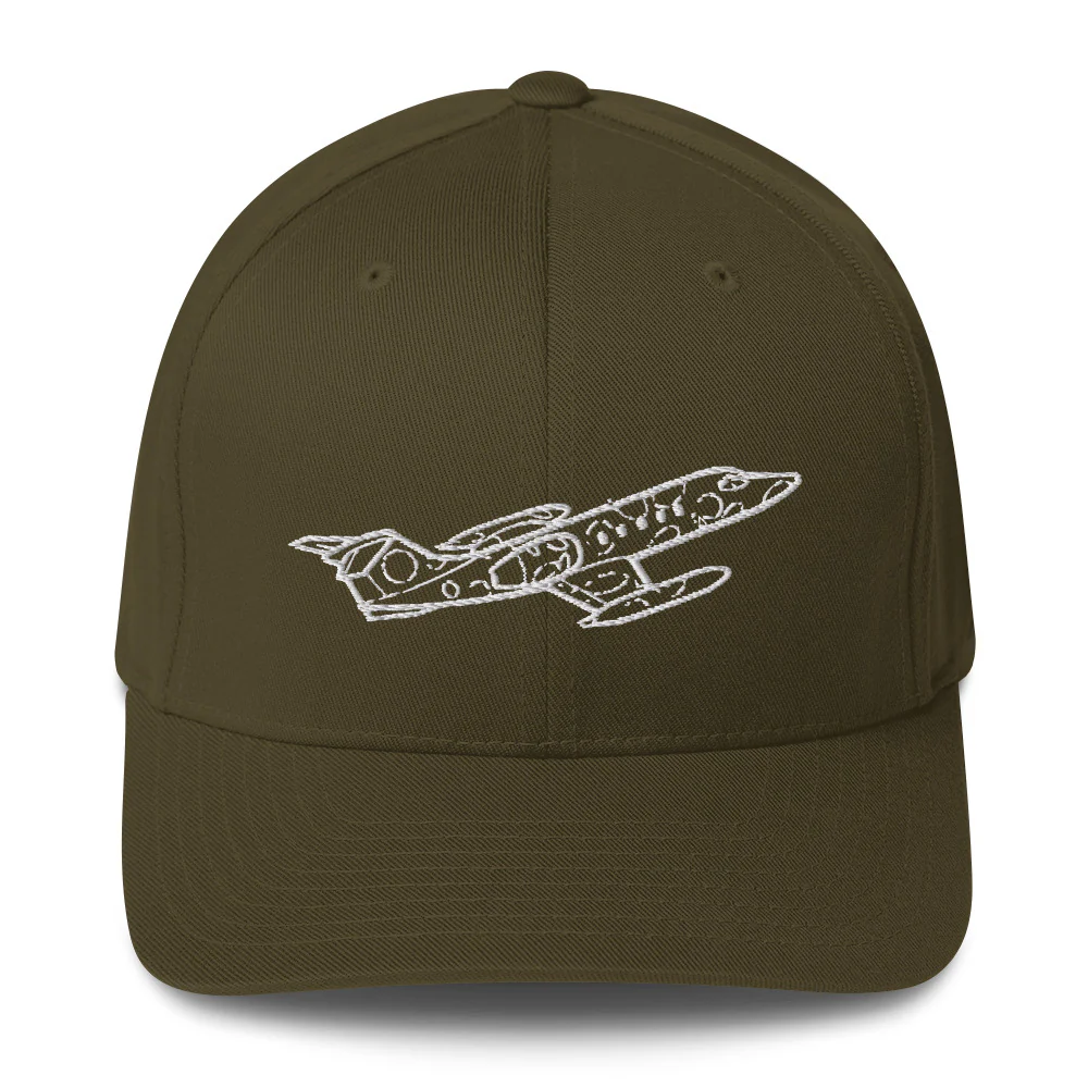 Bombardier's Iconic Learjet Embroidered Hat - Image 5