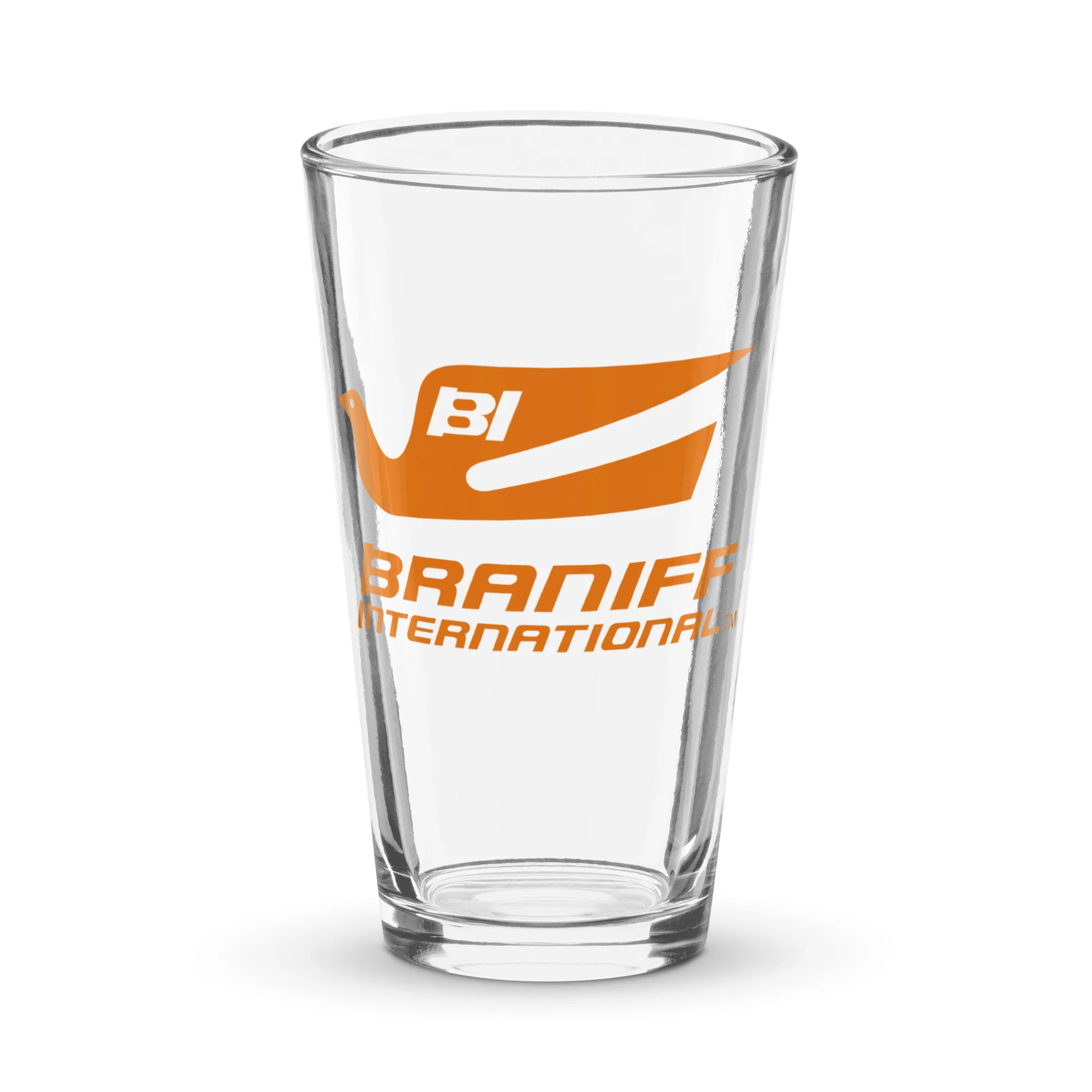 Braniff International Pint Glass