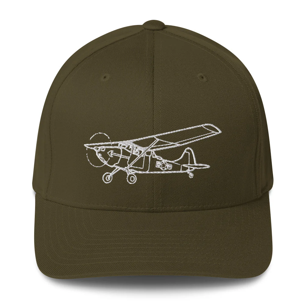 Cessna Bird Dog - Military Scout Embroidered Hat - Image 7