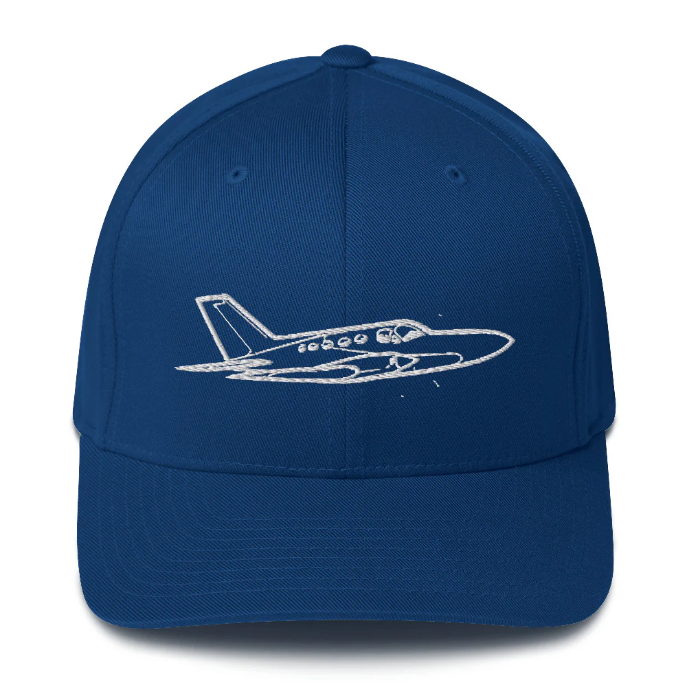 Cessna C-414 Luxury Chancellor Embroidered Hat - Image 3