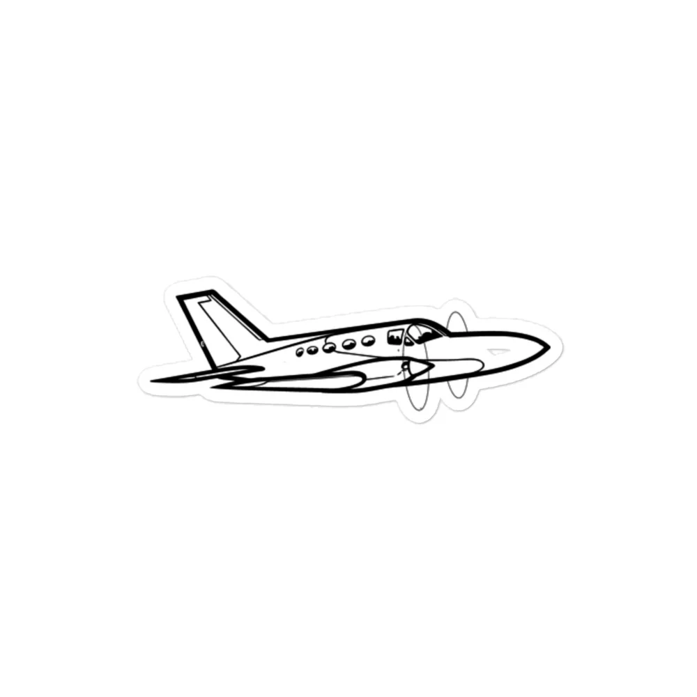Cessna C-414 Luxury Chancellor Stickers - Image 2