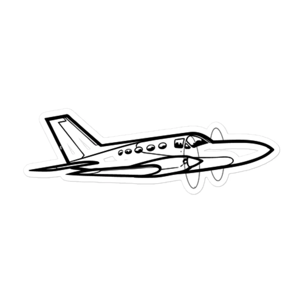 Cessna C-414 Luxury Chancellor Stickers - Image 3