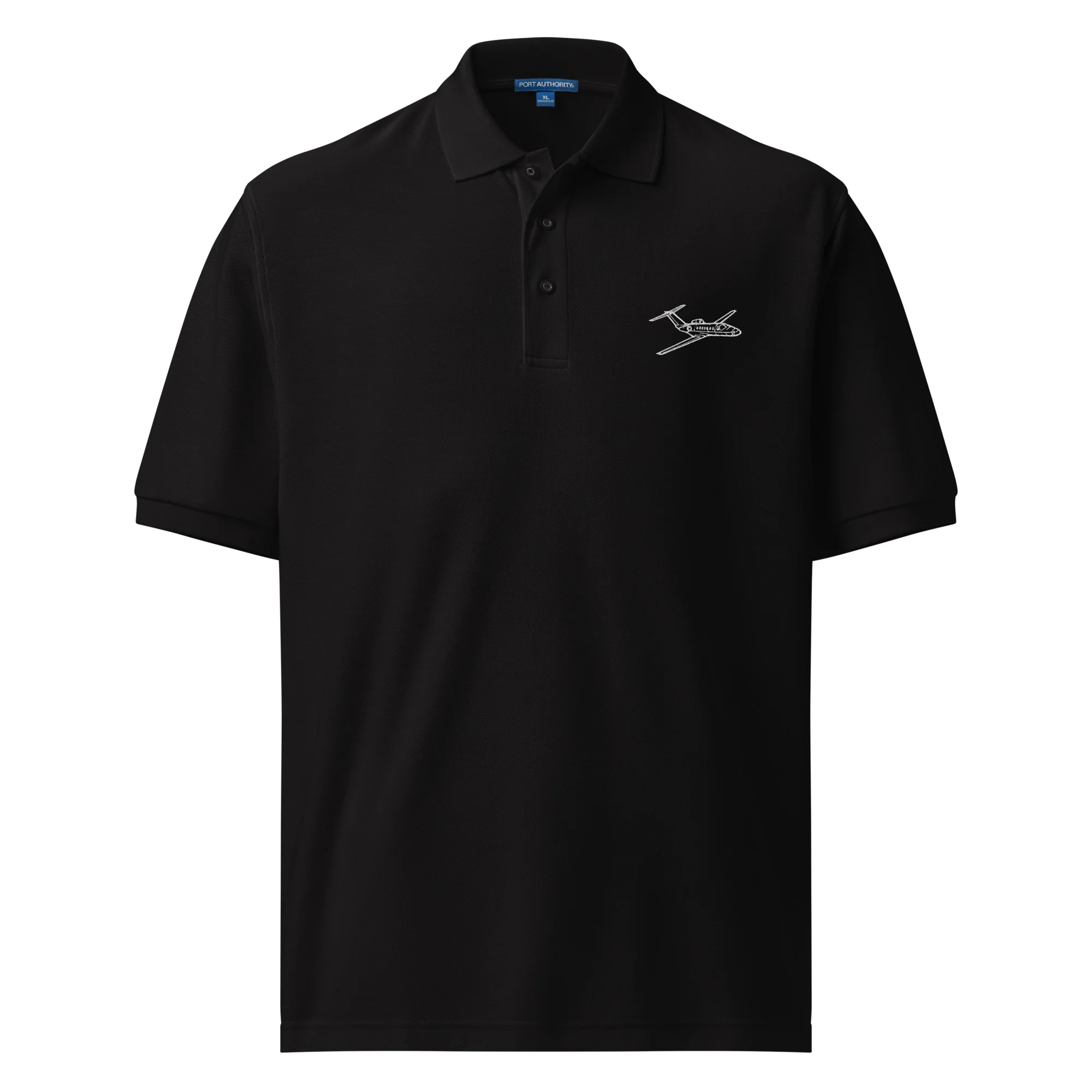 Cessna Citation CJ3 Business Jet Embroidered Polo - Image 2