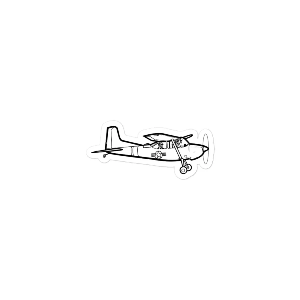 Cessna O-1 Bird Dog Reconnaissance Stickers
