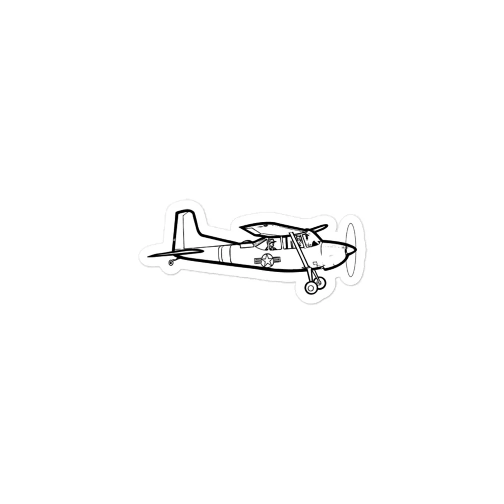 Cessna O-1 Bird Dog Reconnaissance Stickers - Image 3