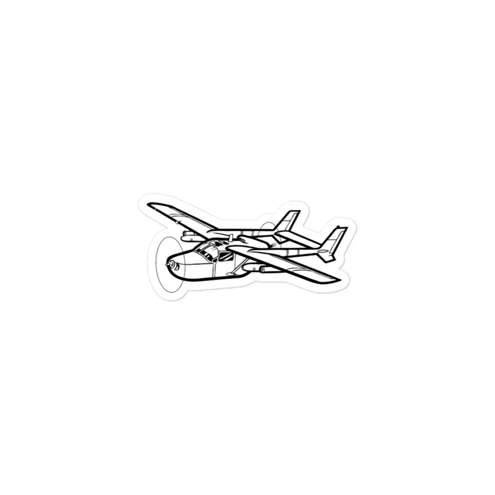 Cessna O-2 Skymaster - The Eyes of the Fleet Stickers
