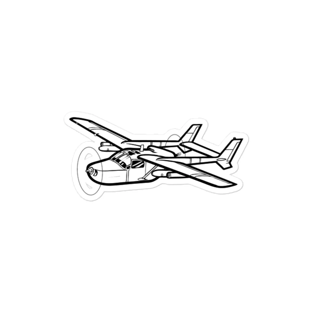 Cessna O-2 Skymaster - The Eyes of the Fleet Stickers - Image 2
