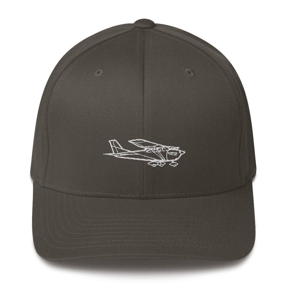 Cessna Skyhawk C-172 Embroidered Hat - Image 9