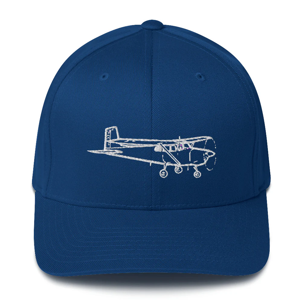 Cessna Skyhawk C-172 embroidery Hat - Image 2