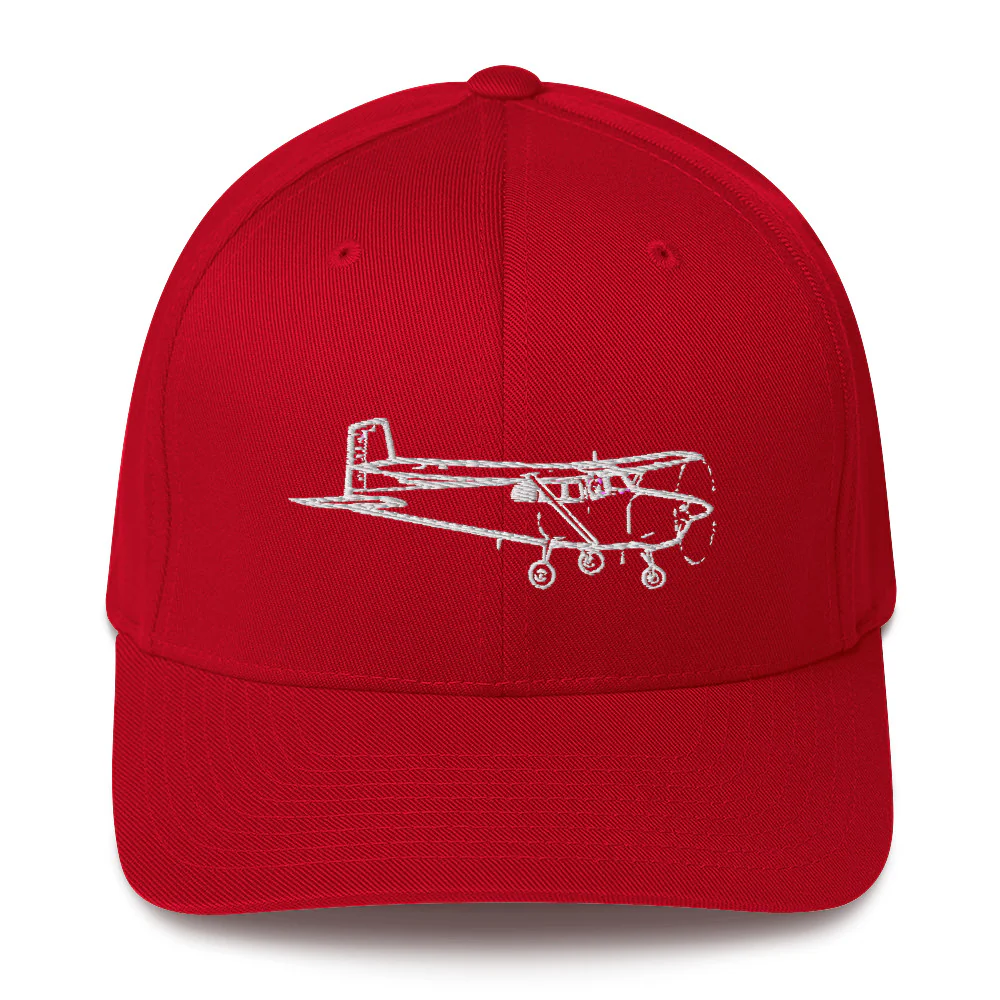 Cessna Skyhawk C-172 embroidery Hat - Image 3
