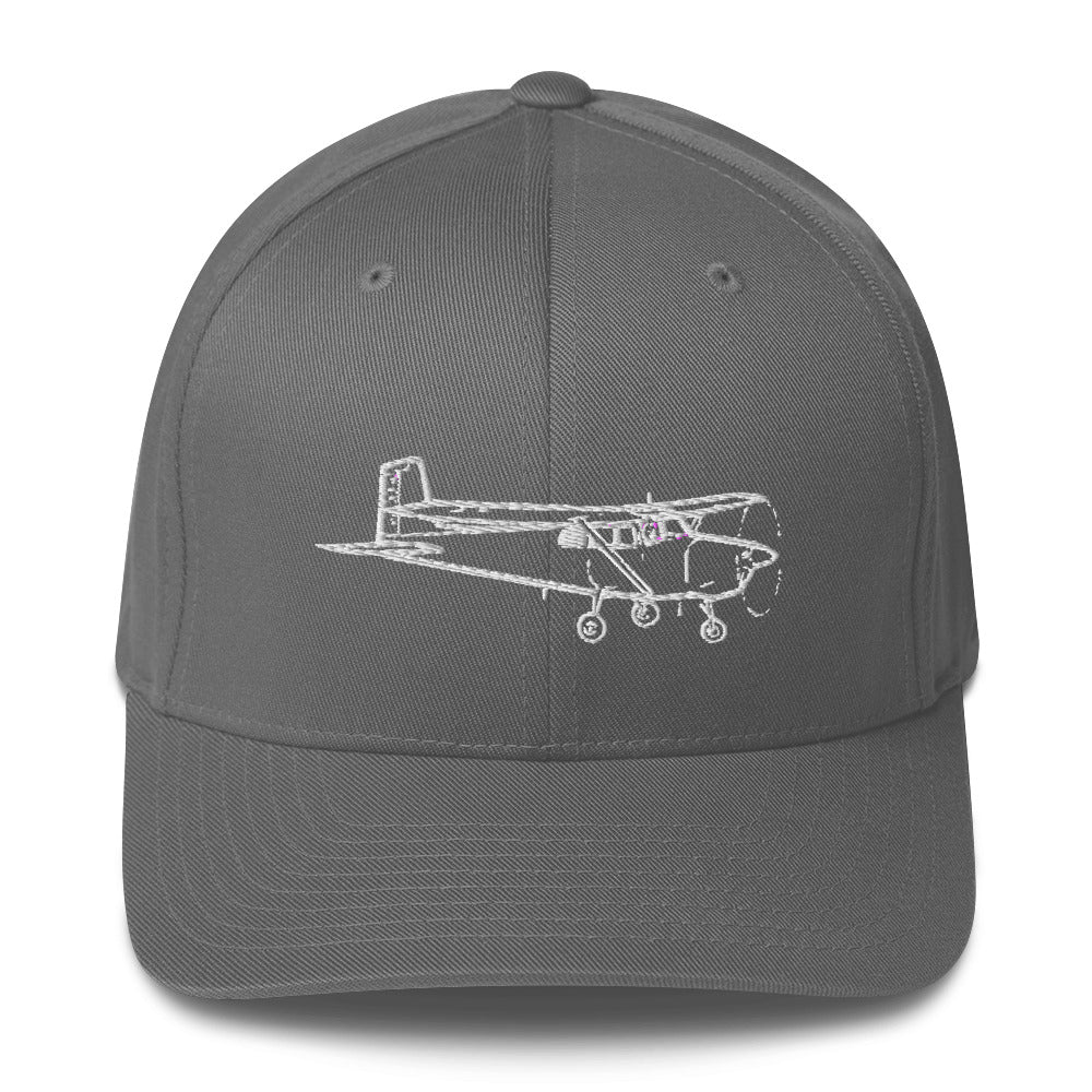 Cessna Skyhawk C-172 embroidery Hat - Image 6