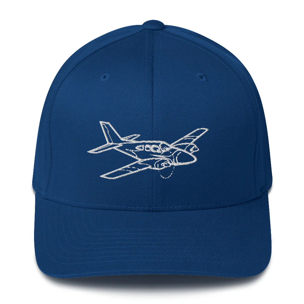 Cessna Skylane C-182 Embroidered Hat - Image 4