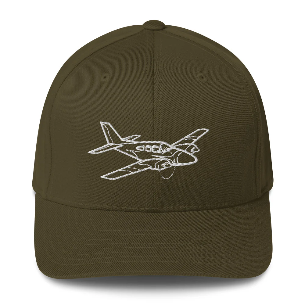 Cessna Skylane C-182 Embroidered Hat - Image 7