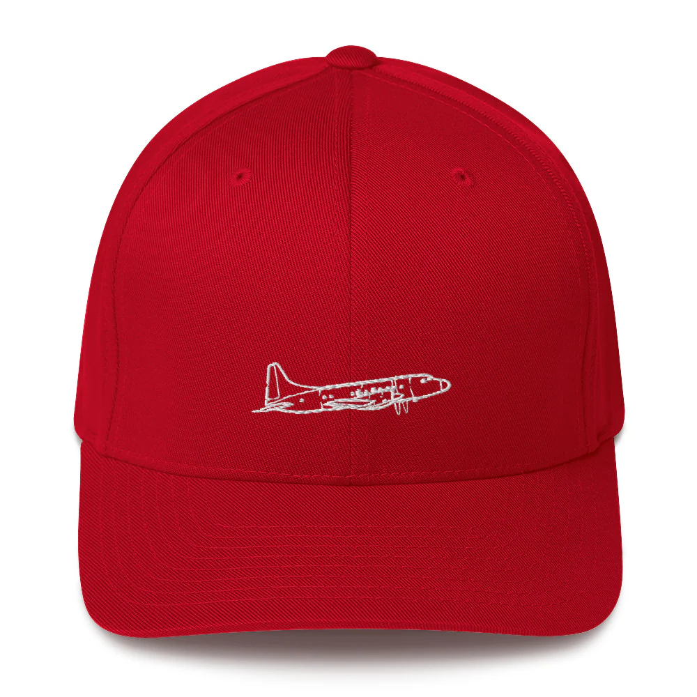Convair 580 Turboprop Airliner 2 Embroidered Hat - Image 6