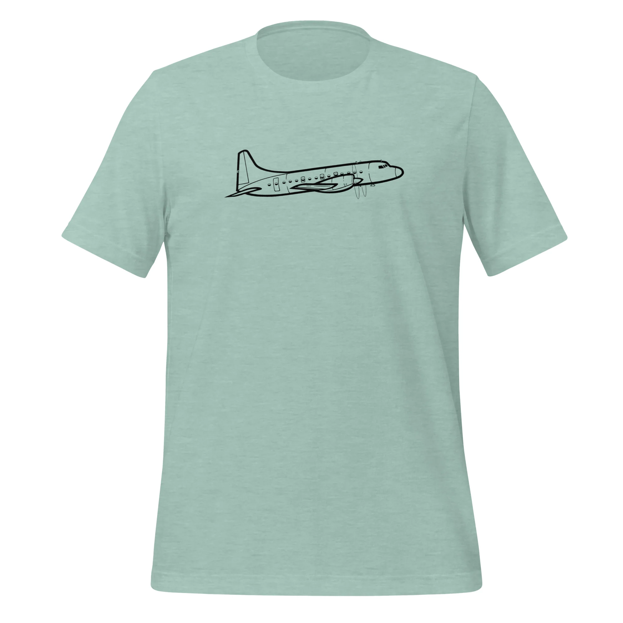 Convair 580 Turboprop Airliner 2 Tee - Image 7