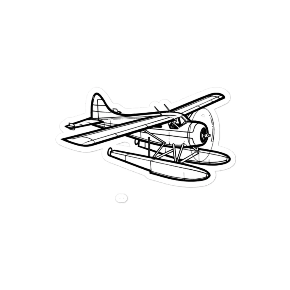 De Havilland Beaver on Floats Stickers - Image 2