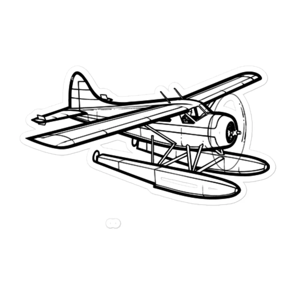 De Havilland Beaver on Floats Stickers - Image 3
