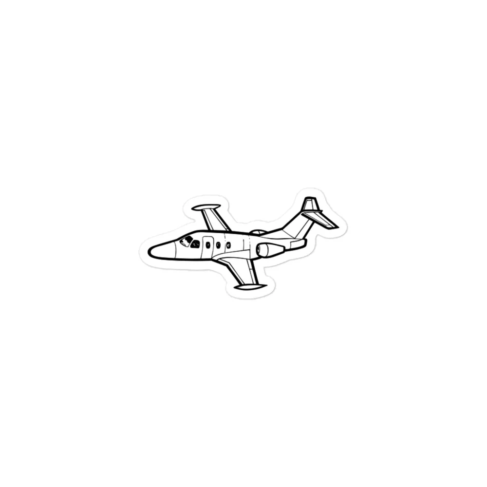 Eclipse 500 Business Jet Stickers