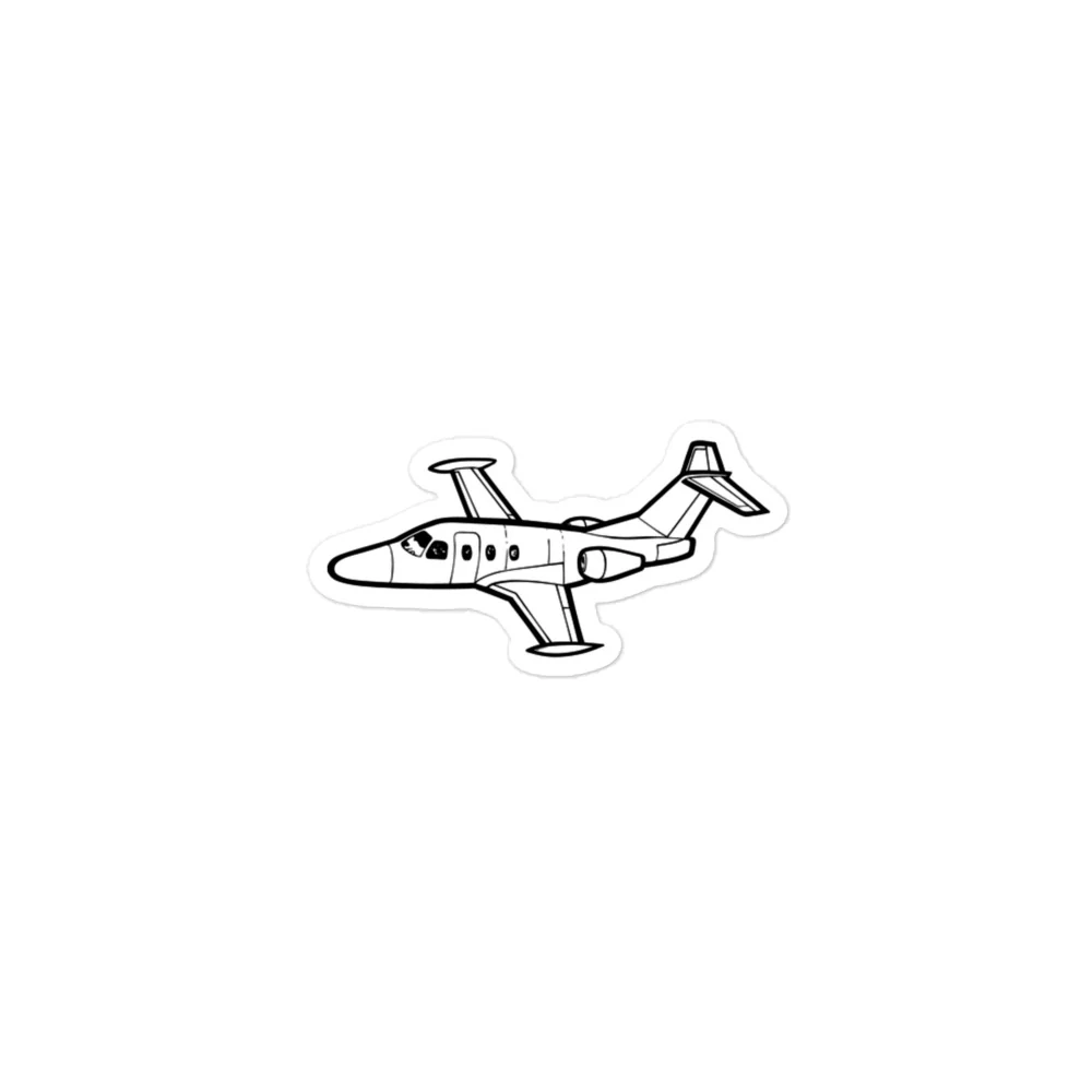 Eclipse 500 Business Jet Stickers - Image 2