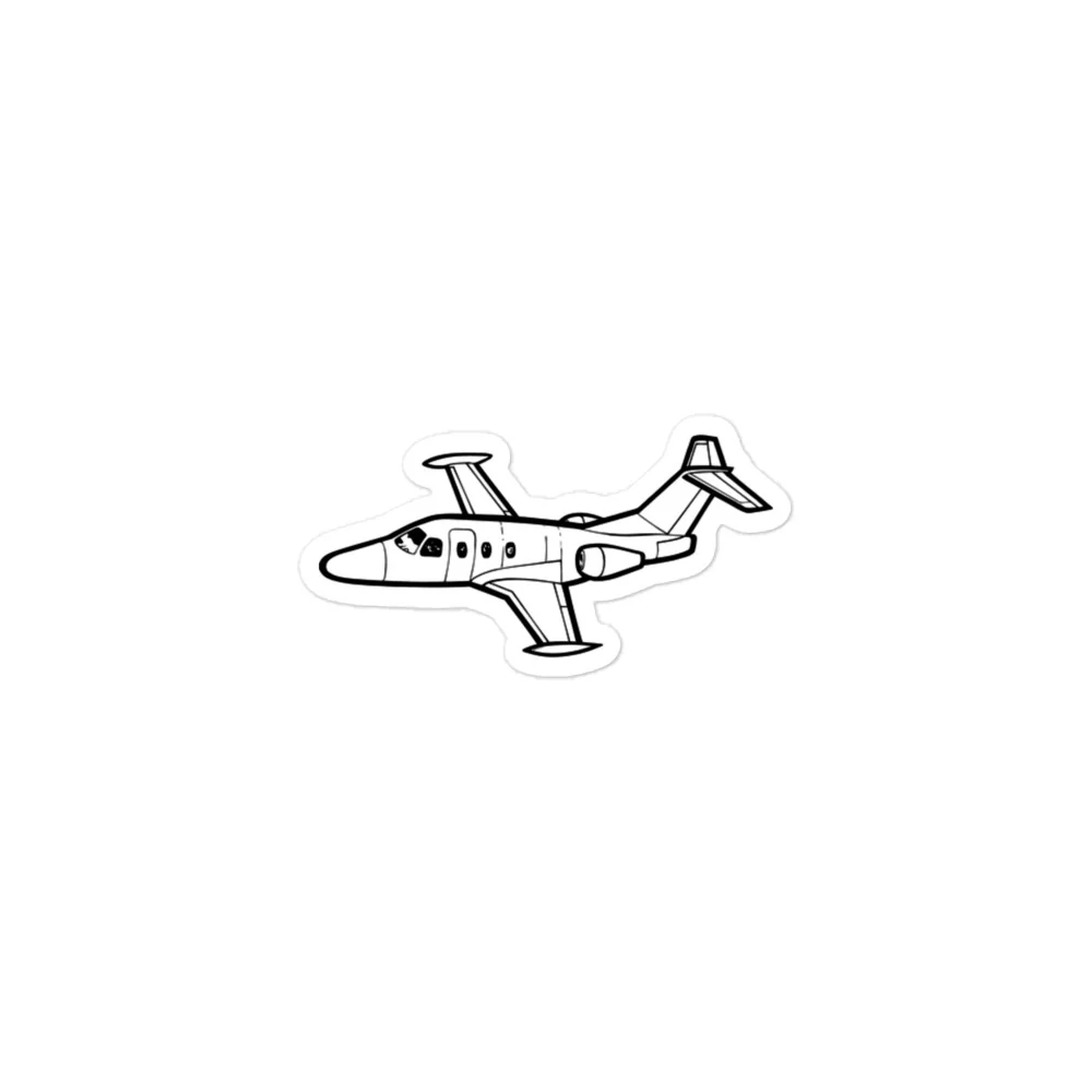 Eclipse 500 Business Jet Stickers - Image 3