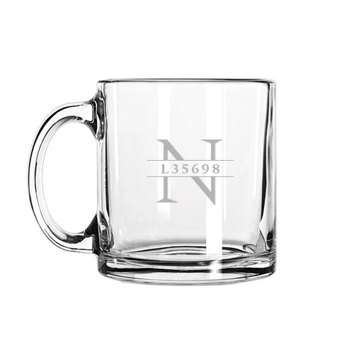 Engraved Glass Coffee Mug - Image 3