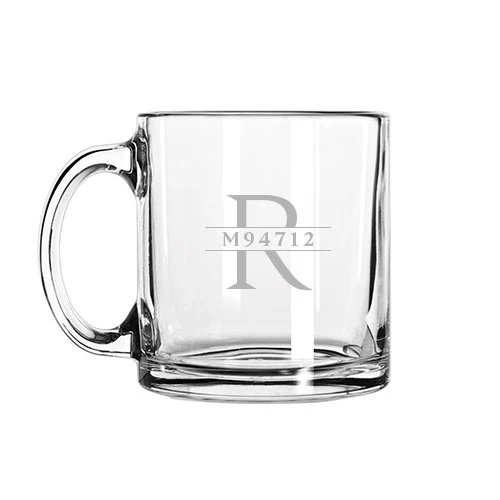Engraved Glass Coffee Mug - Image 4