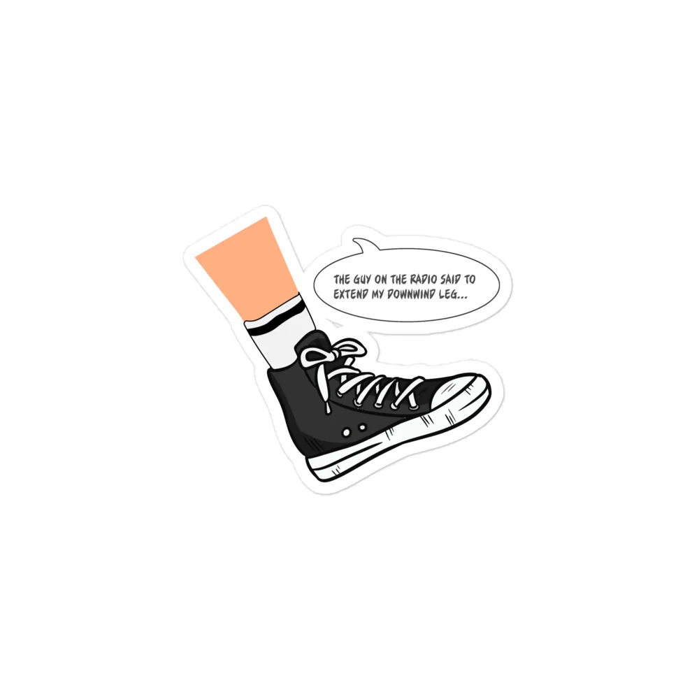 Extend your Downwind Leg Sticker - Image 2