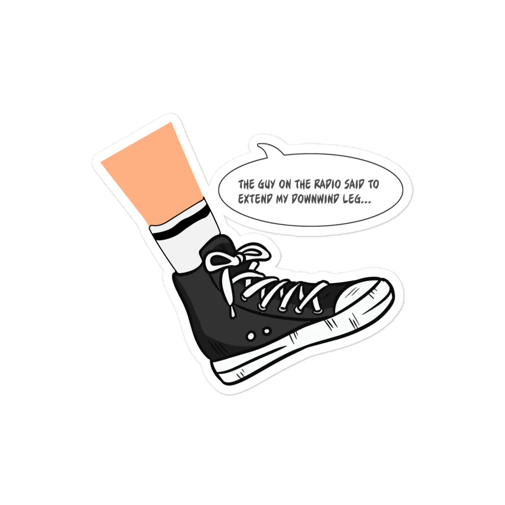 Extend your Downwind Leg Sticker - Image 3