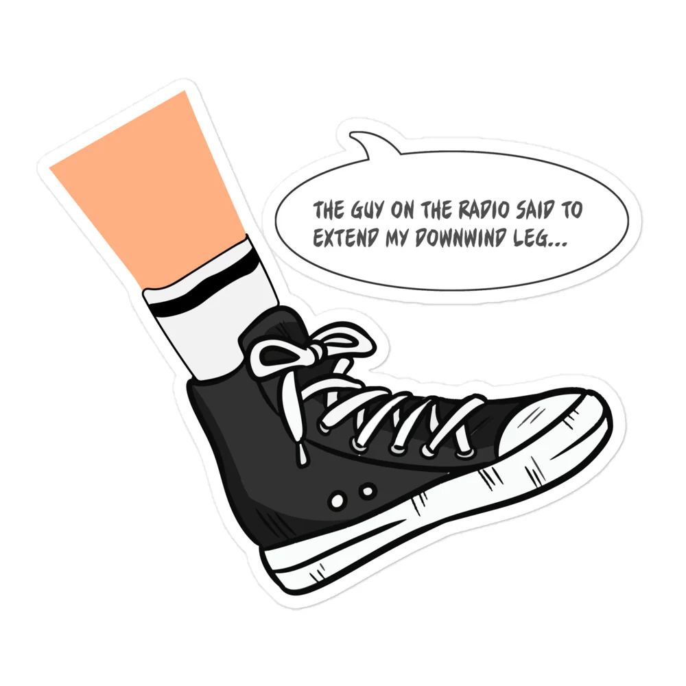 Extend your Downwind Leg Sticker - Image 4